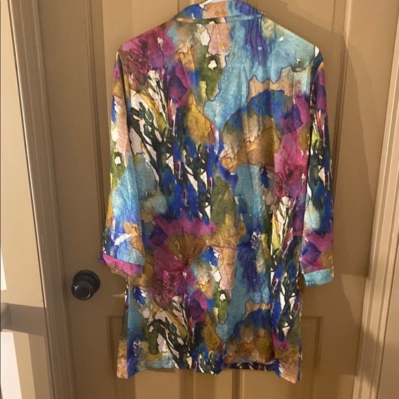 Parsley & Sage colorful tunic top women’s L - Picture 5 of 8